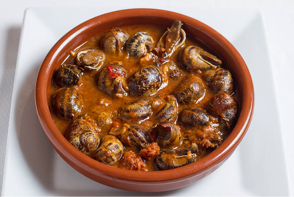 Caracoles a la mallorquina