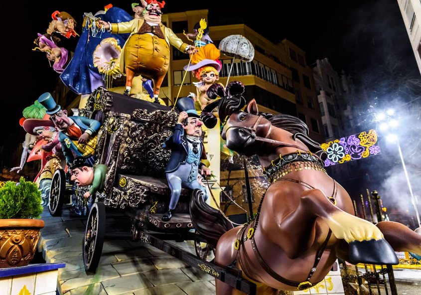 Fallas in Spain