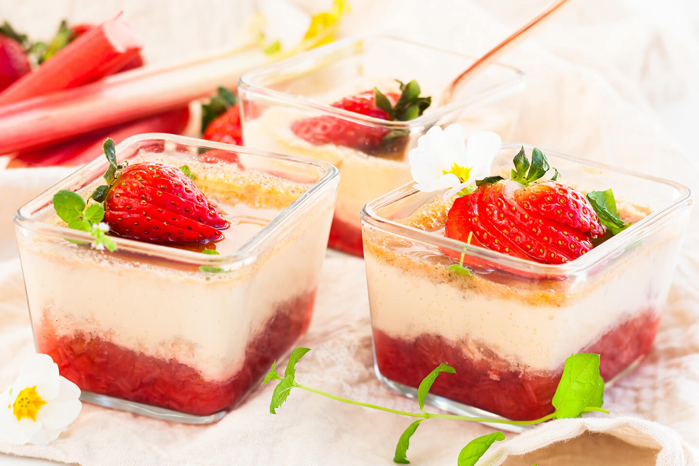 Yoghurt panna Cotta